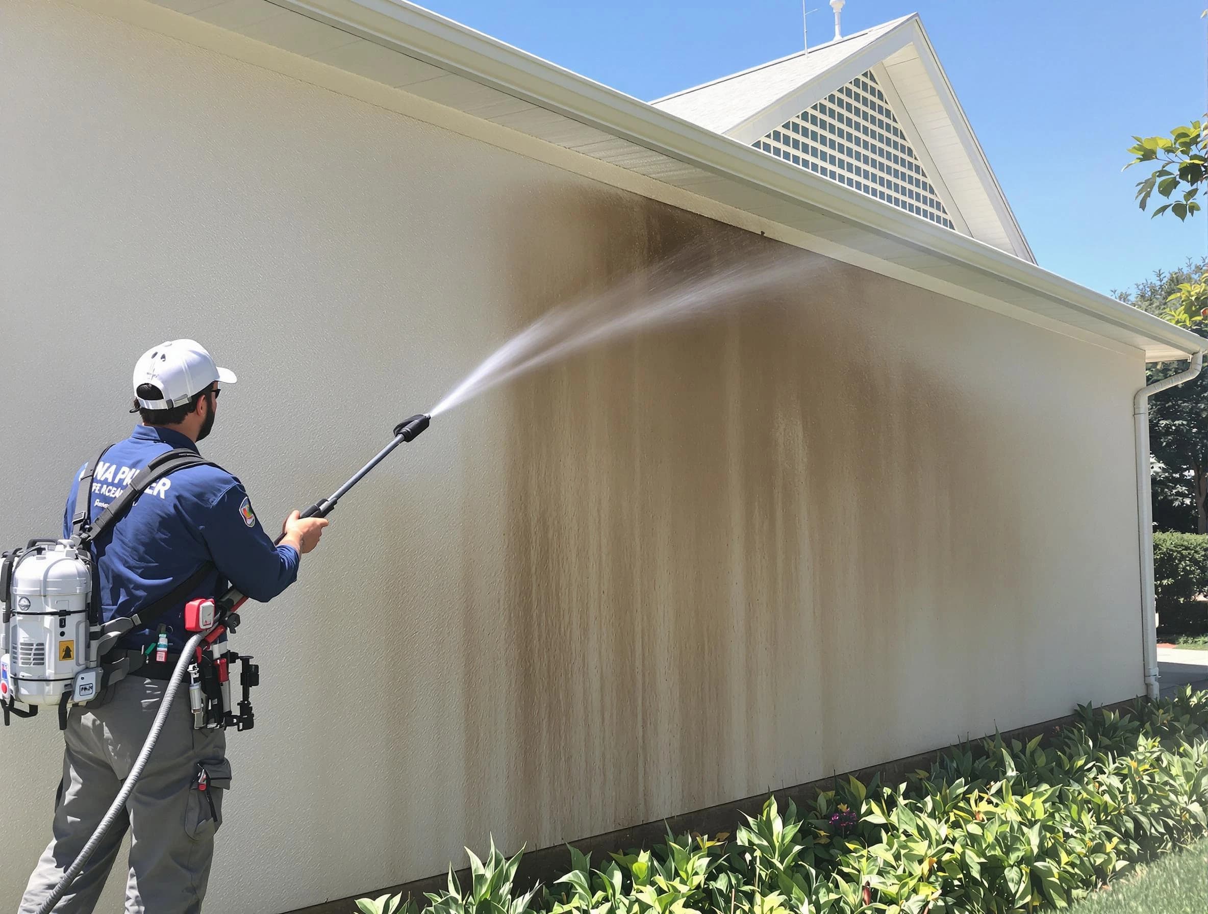 Westlake Power Washing expert providing thorough power washing service in Westlake